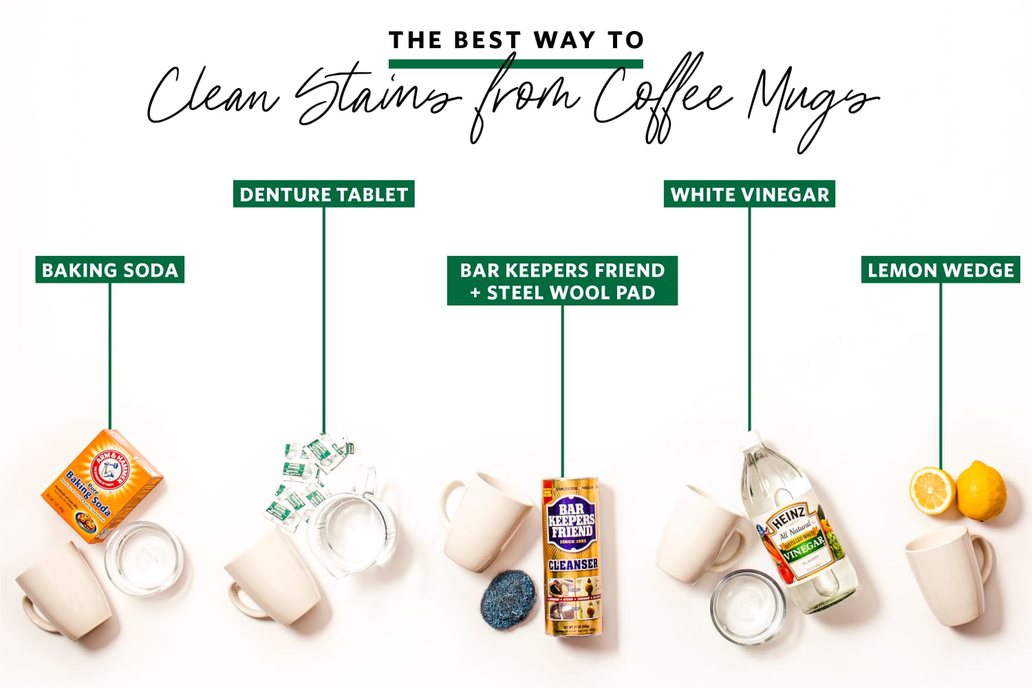 We Tried 5 Methods for Cleaning Coffee Stains from Mugs | The Kitchn